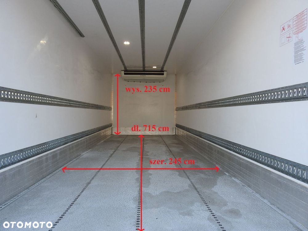 Mercedes-Benz ATEGO 12.24 KONTENER CHŁODNIA -10*C WINDA 16 PALET FUNKCJA GRZANIA ZASILANIE 230V WEBASTO KLIMATYZACJA TEMPOMAT LEDY PNEUMATYKA AUTOMAT BLIŹNIACZE KOŁA  240 - 12
