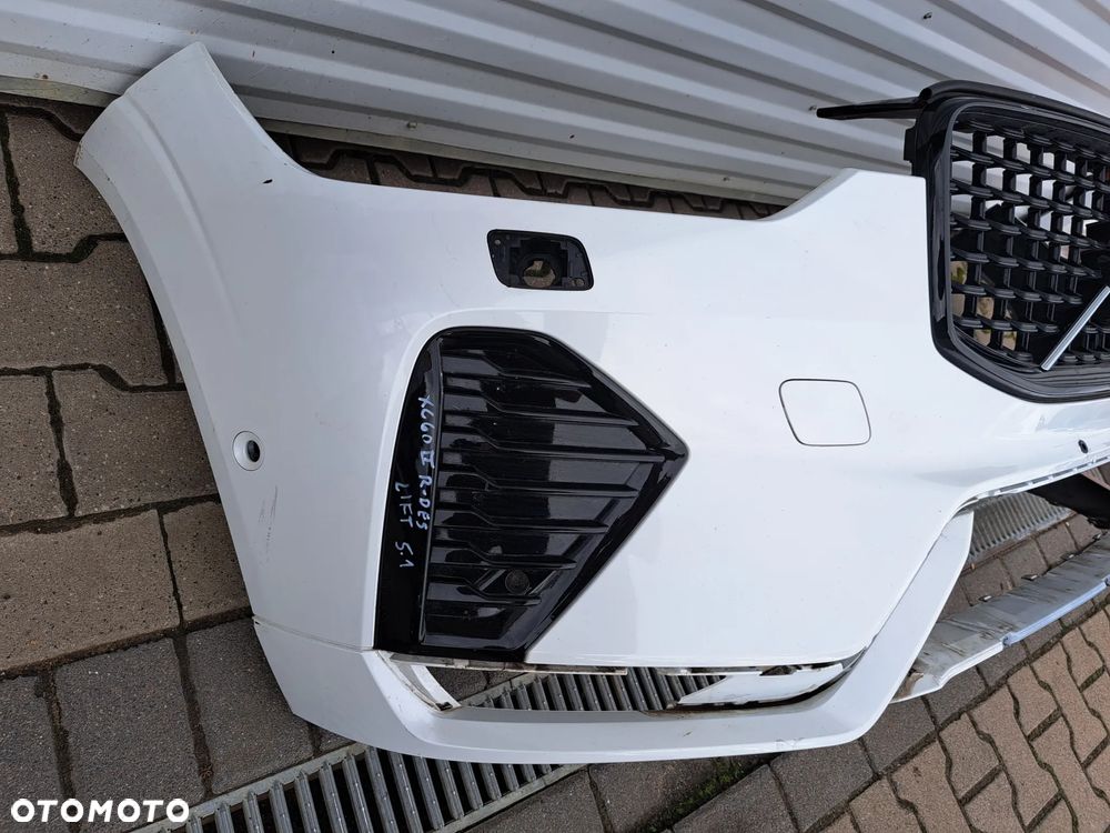 Zderzak przód przedni Volvo XC60 II LIFT R-DESIGN GRILL KRATKI - 2