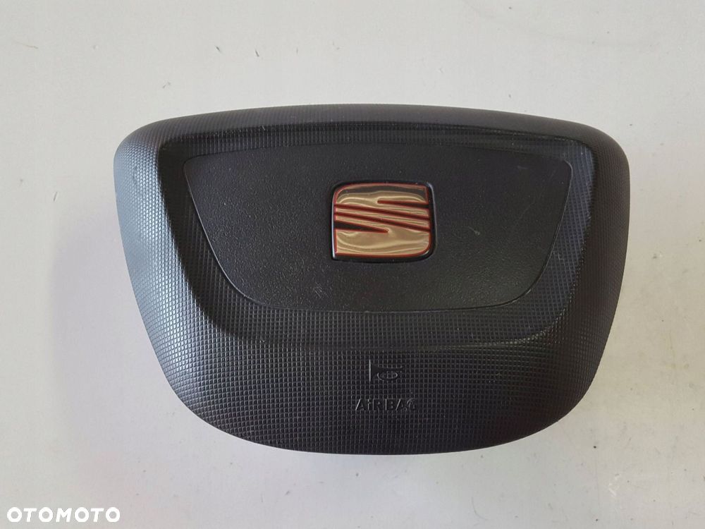 SEAT IBIZA 4 IV LIFT 12-17r PODUSZKA AIRBAG KIEROWCY 6J0880201Q - 1