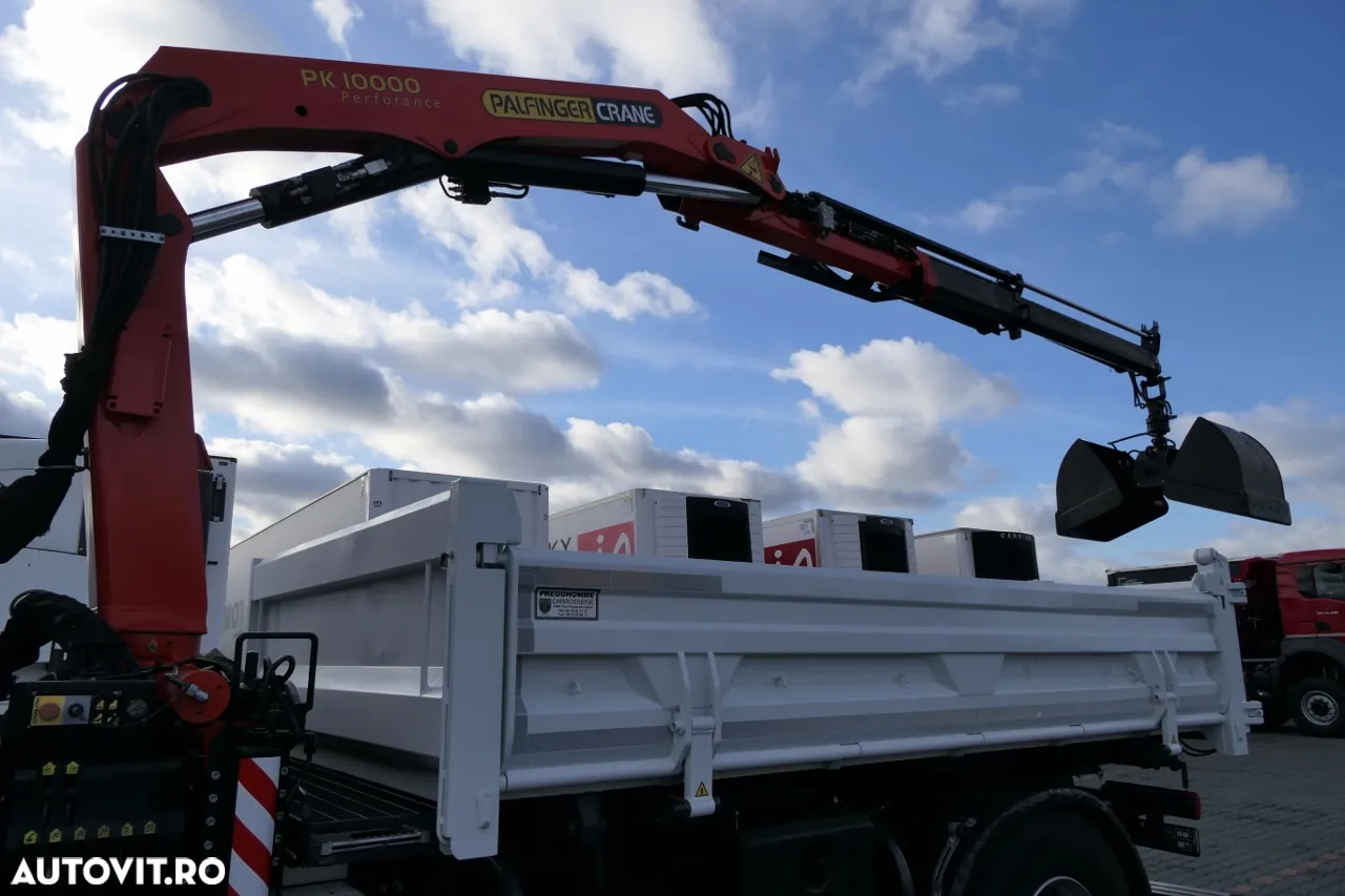 Renault PREMIUM 19T - 320 DXI / Basculant + HDS / Hydroboard / 3-SIDED KIPPER - 4.25M / EURO 5 - 11