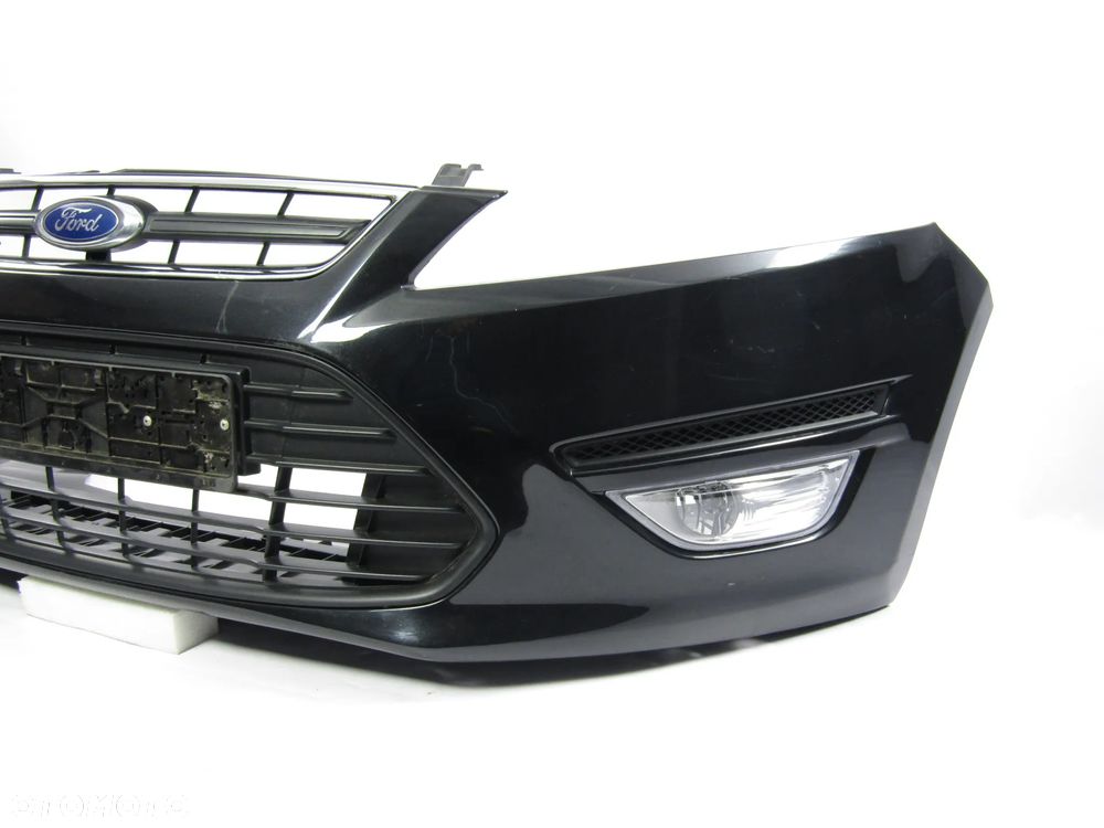 Zderzak przedni Ford Mondeo MK4 10 - 15 Bez otworów Lakier Panther Black - 11