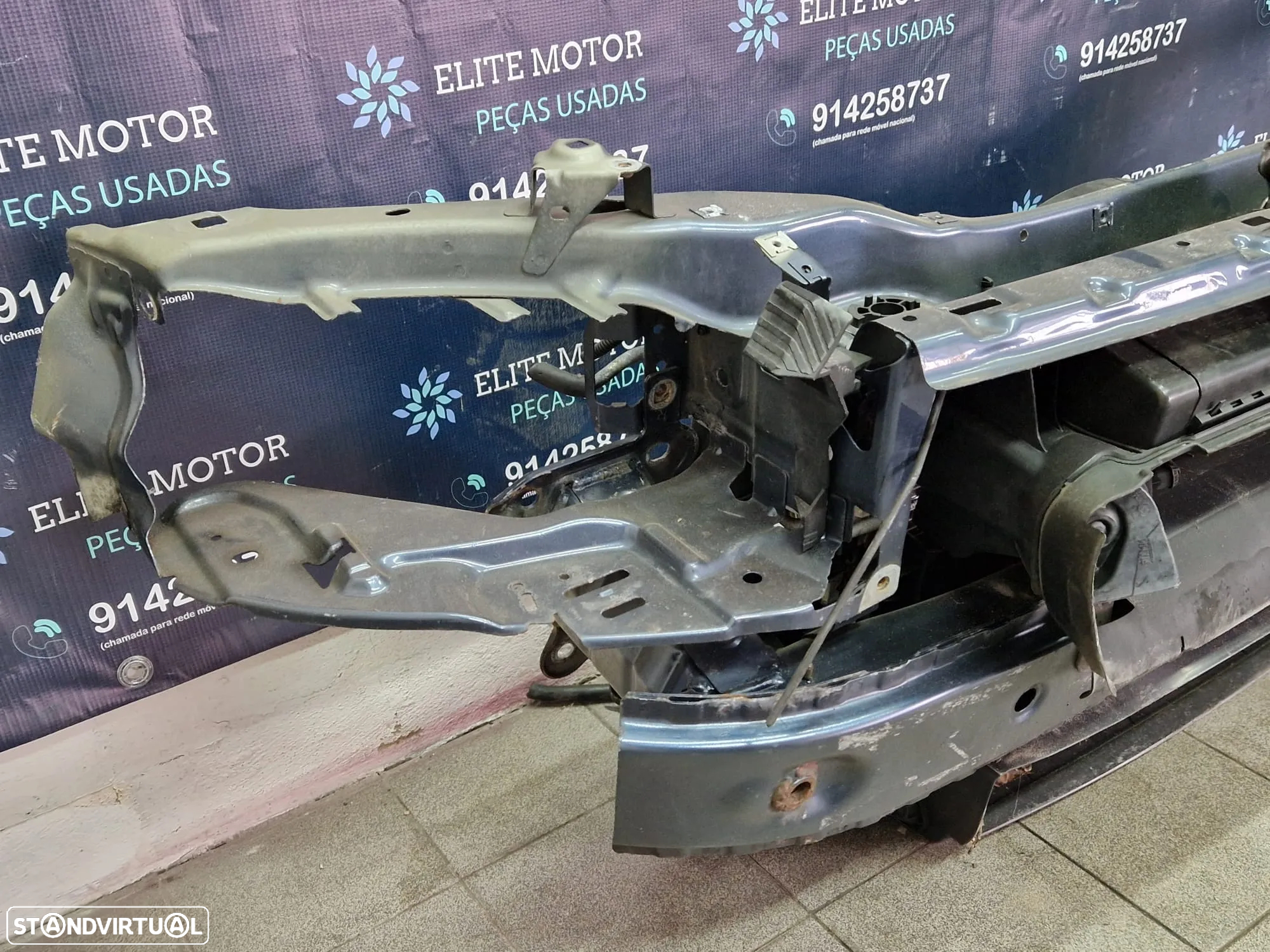 Frente de chapa VOLVO C30 reforço radiadores intercooler s40 v50 - 6