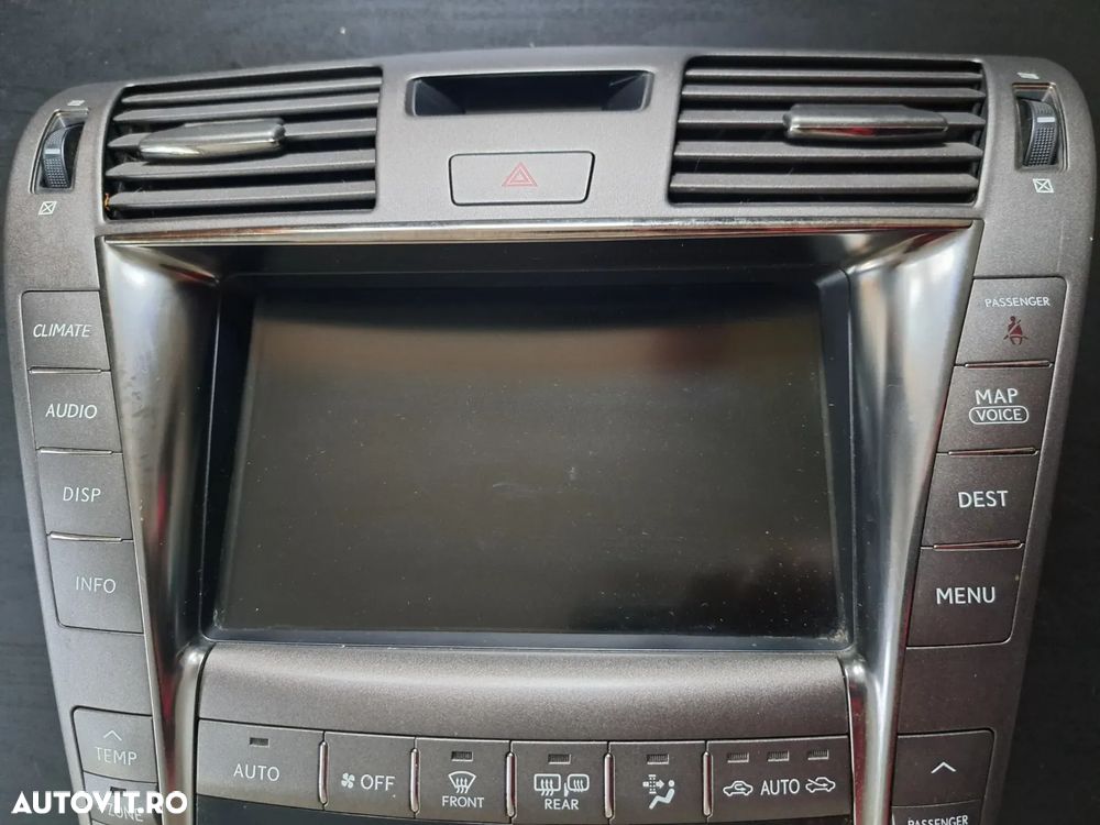 Navigatie Ecran LCD Display cu Touch si Panou Climatronic Original Lexus LS 460 / LS 600h - Cod OEM 86110-50200 (2007, 2008, 2009) - 3