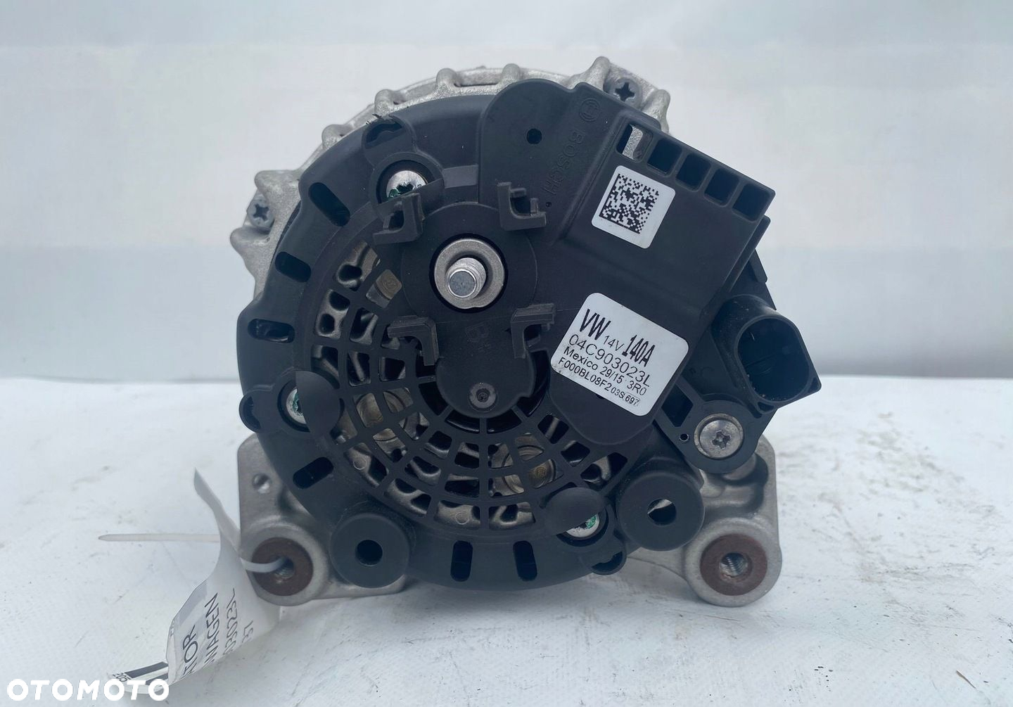 NOWY ALTERNATOR BOSCH - AUDI SEAT SKODA VOLKSWAGEN - 04C903023L - 4