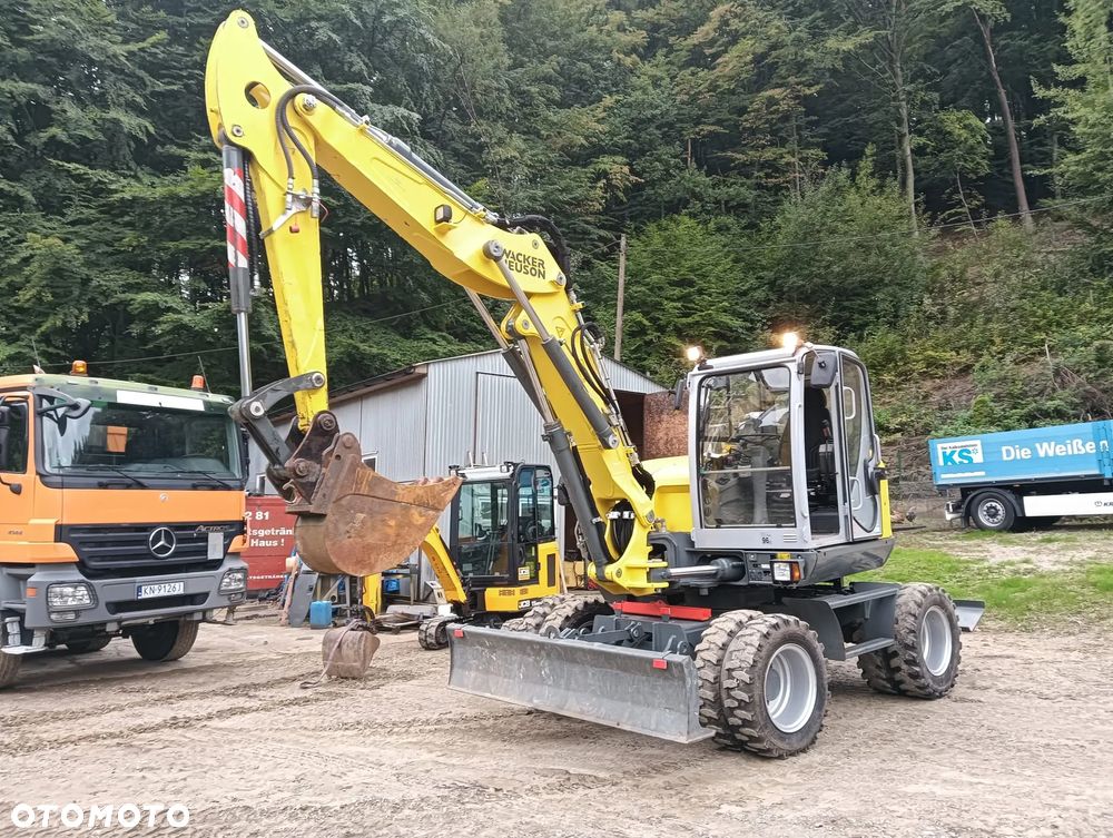 Wacker Neuson EW100 | 2018r | 10 ton | 6000 mtg | sprowadzona | koparka kołowa obrotowa - 4