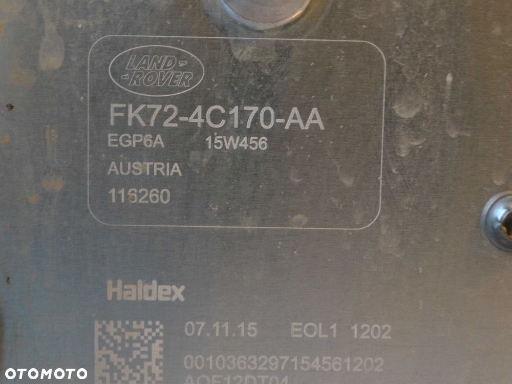 Dyferencjał dyfer tył HALDEX Land Rover Range Rover EVOQUE - 5