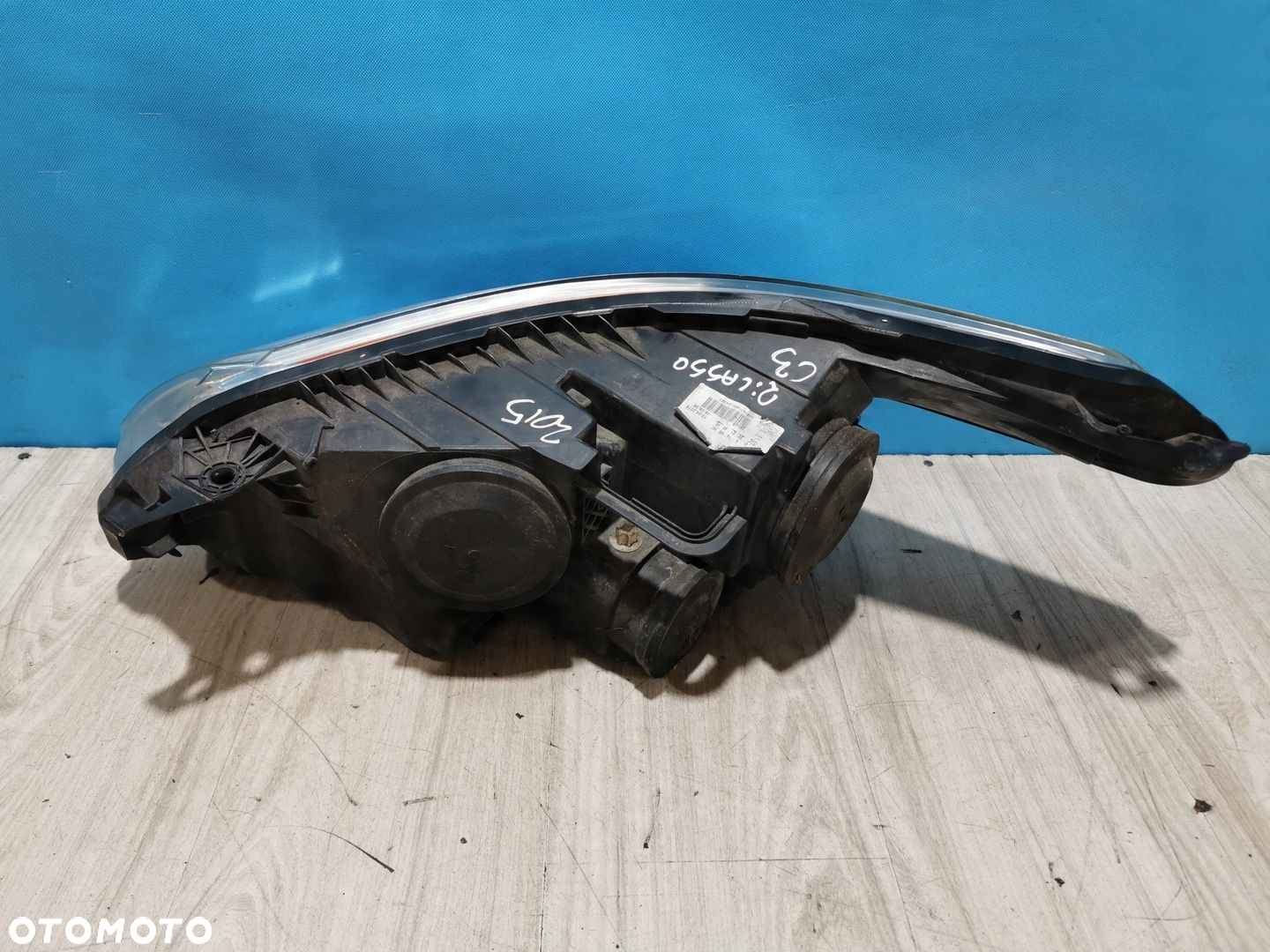 Citroen C3 Picasso Lift 12/17 lampa reflektor prawa Anglik - 2