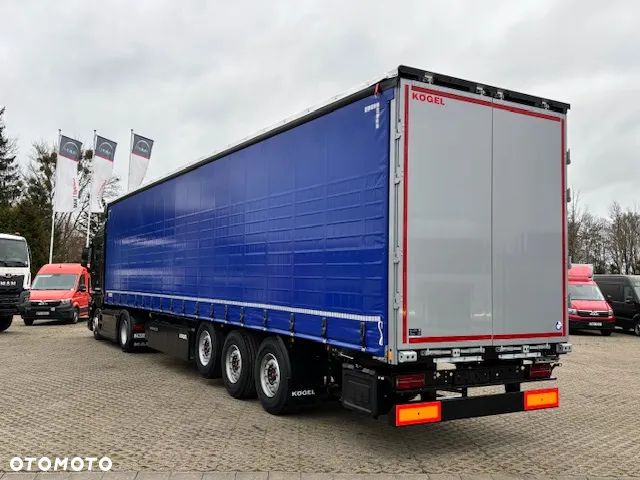 Kögel KURTYNA, SAF, CONTI, DACH PODNOSZONY - 3