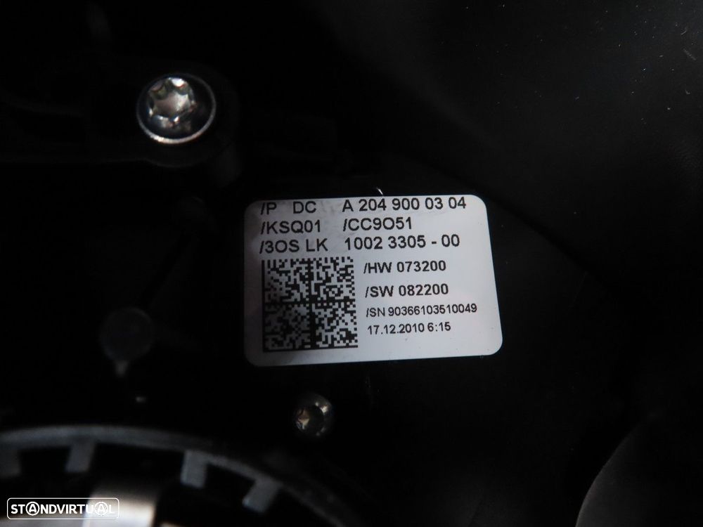 Comandos coluna direcção Usado / Original MERCEDES-BENZ C-CLASS (W204)/MERCEDES-... - 5