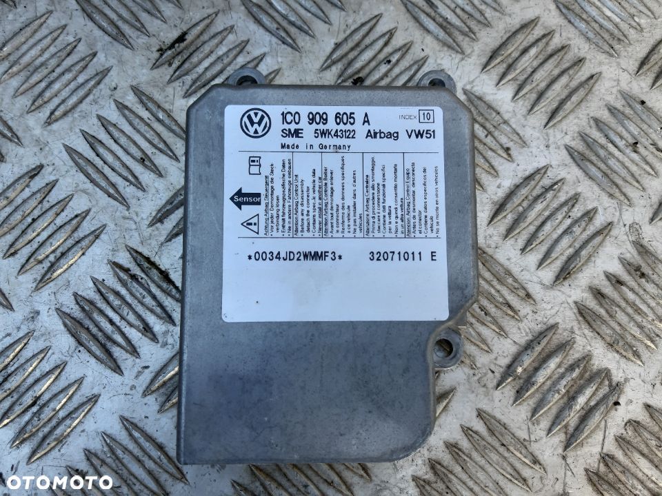 VW TRANSPORTER T5 SENSOR PODUSZEK AIR BAG  1c0909605c - 1