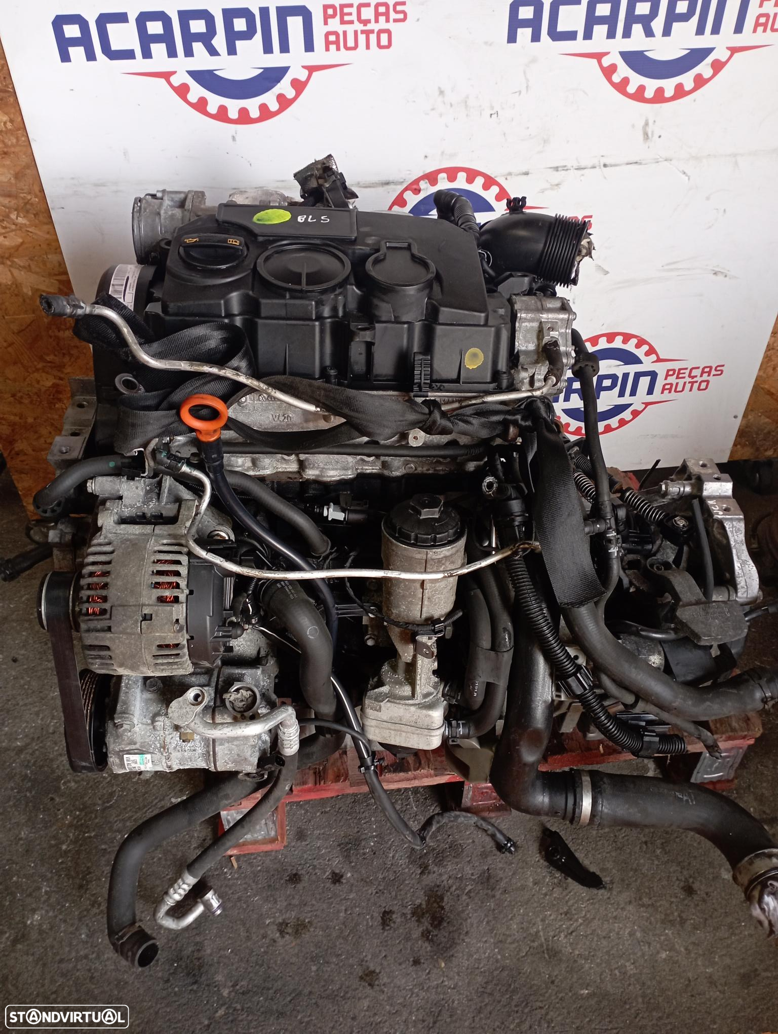 Motor Seat Ibiza 6J/Leon 1P/VW Golf V/Passat/Audi A3 8P 1.9 Tdi Ref: BLS - 2