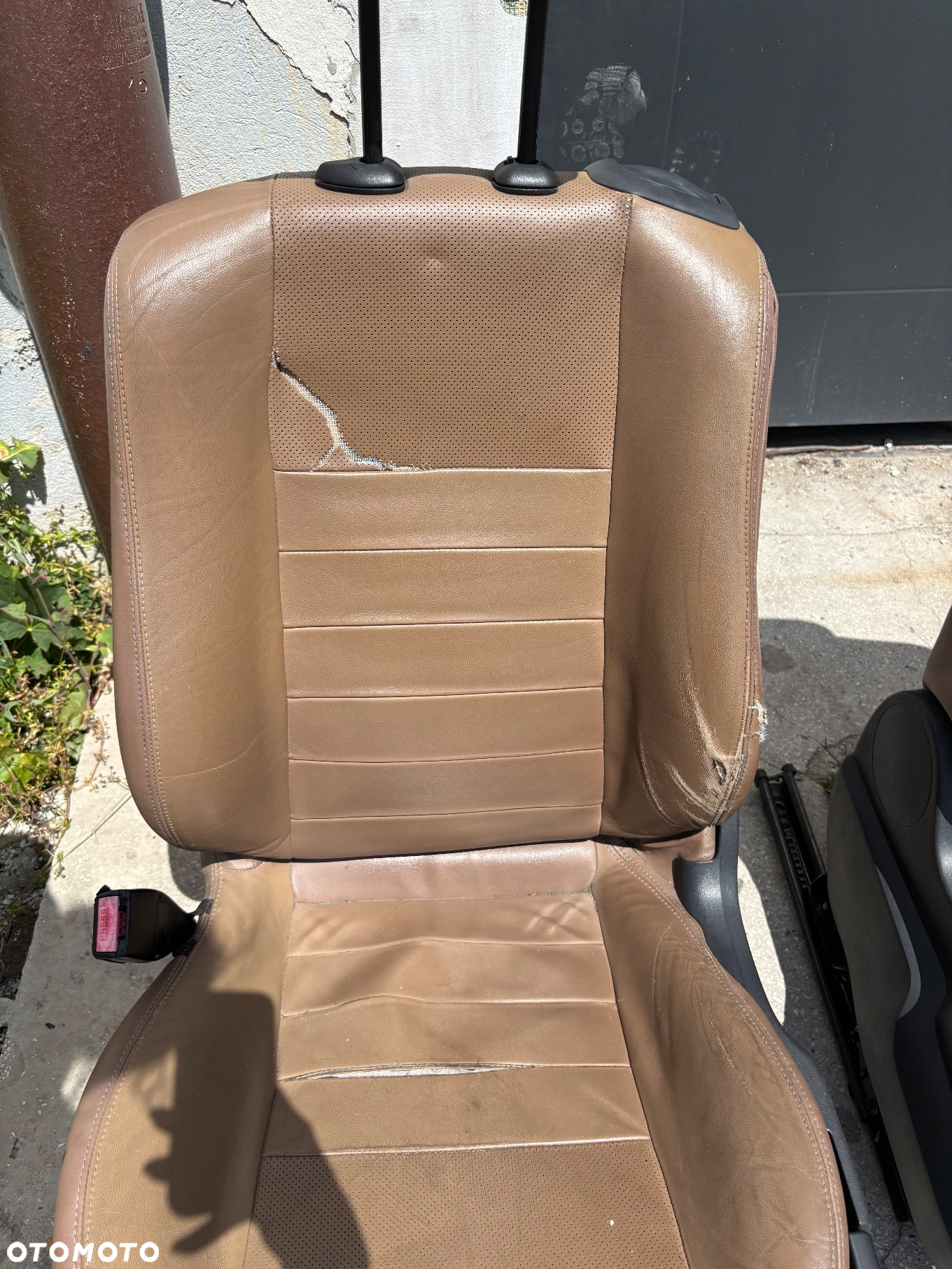 fotele kanapa  przód  tył komplet skóra renault megan  II CC Cabrio - 4