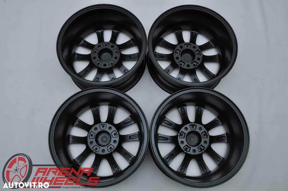 Jante 16 inch Originale BMW Seria 1 F20 F21 R16 Style 411 Negru Mat - 6