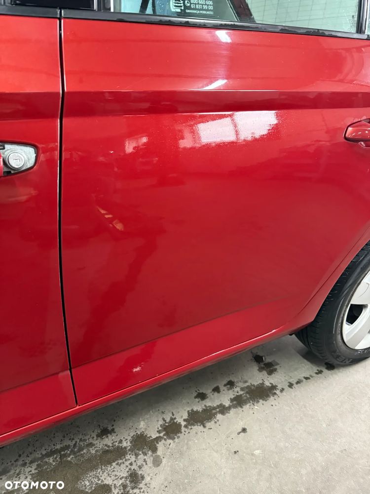 SKODA FABIA III HB LF3L 6X6X DRZWI LEWE TYŁ TYLNE KOMPLETNE W KOLOR - 2