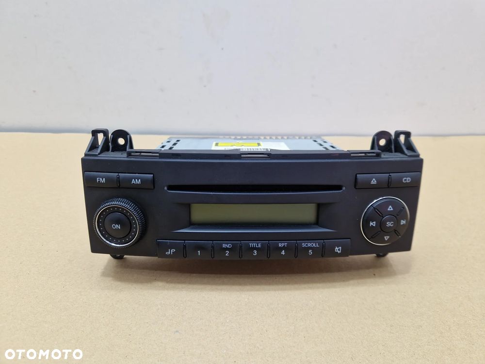 RADIO CD MERCEDES SPRINTER VW CRAFTER VITO A9068200079 - 1