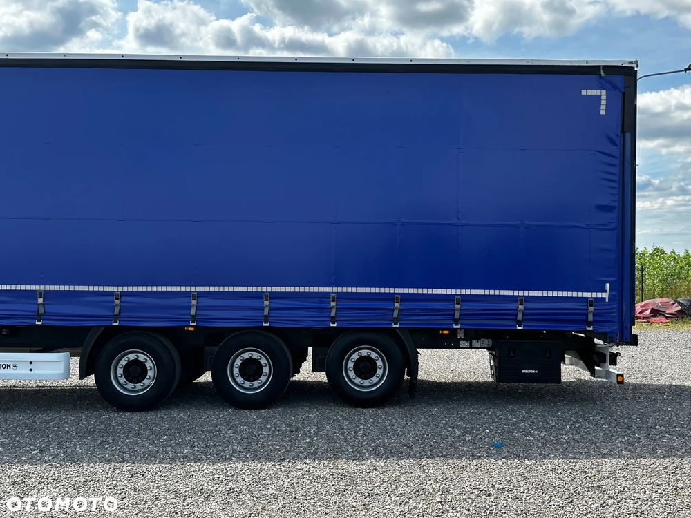 Wielton NACZEPA FIRANKA / MEGA / LOWDECK / OŚ PODNOSZONA / - 12