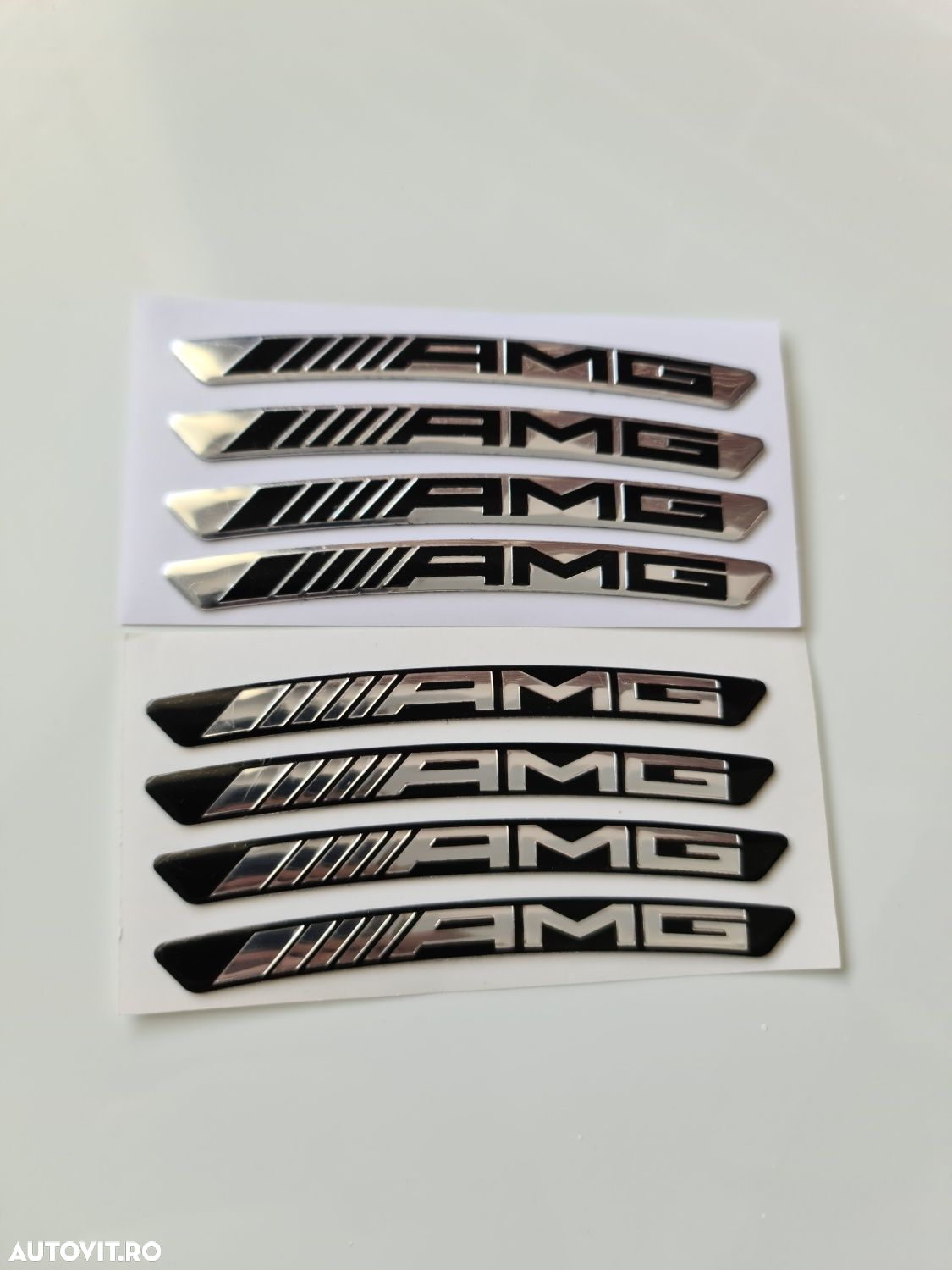 Set-4-Stickere-Jante-AMG-Mercedes-C-220-E-CLS-GLA-GLC-GLE-350-4-Matic - 2