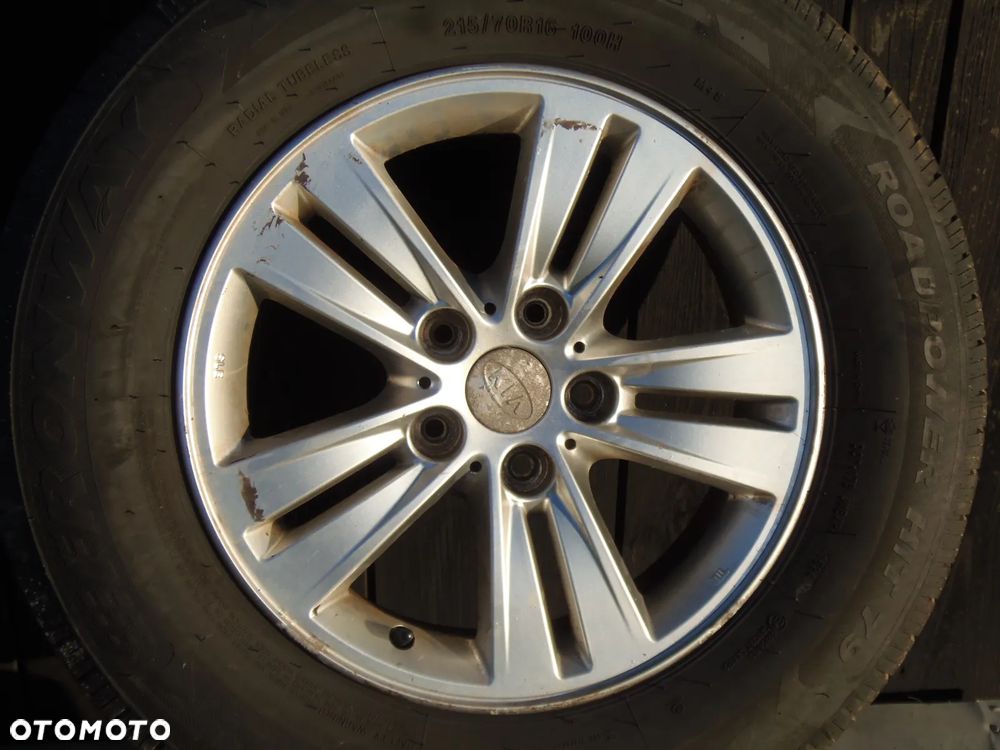 FELGI ALUFELGI 16 KIS SPORTAGE III  Z OPONAMI 5X114,3 - 4