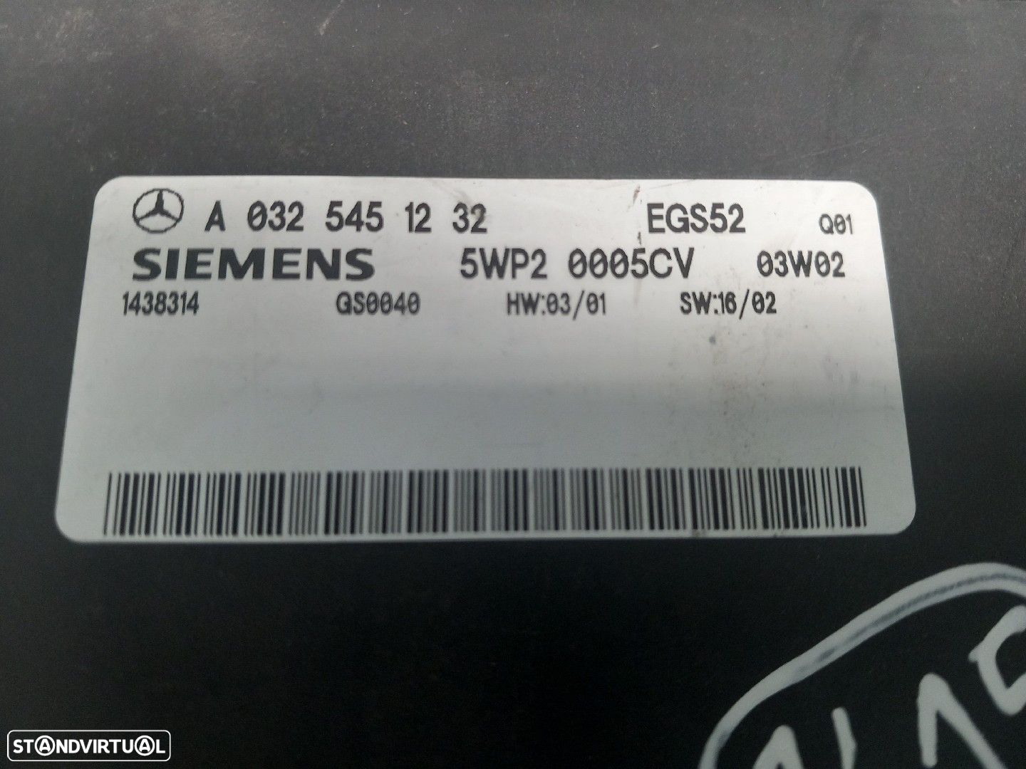 Módulo Eletrónico Mercedes-Benz C-Class (W203) - 4