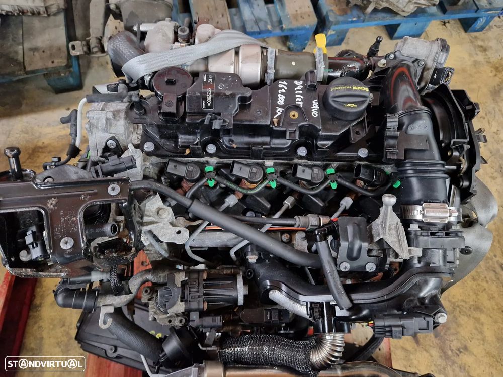 Motor usado D4162T VOLVO V40 V50 1.6 HDI 115CV 8V SIEMENS CONTINENTAL PEUGEOT CITROEN - 2