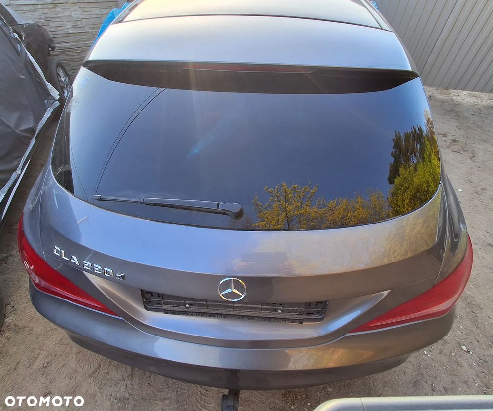 MERCEDES CLA KOMPLETNY TYŁ KOMBI W KOLOR 787 KLAPA ZDERZAK LAMPY LED STAN W KOLOR DO MONTAŻU 2016 ROK - 7