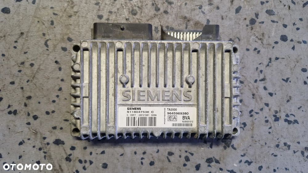 PEUGEOT 206  STEROWNIK SKRZYNI BIEGÓW 9645969380 - 1