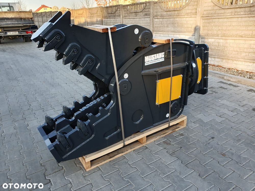 Inny NOŻYCE OBROTOWE WYBURZENIOWE MUSTANG RH20 NOWE SZCZĘKA KRUSZARKA - 4