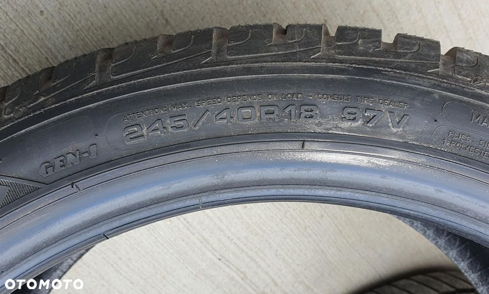 OPONY GOODYEAR ULTRAGRIP PERFORMANCE 245/40/R18 5MM 2SZT - 5