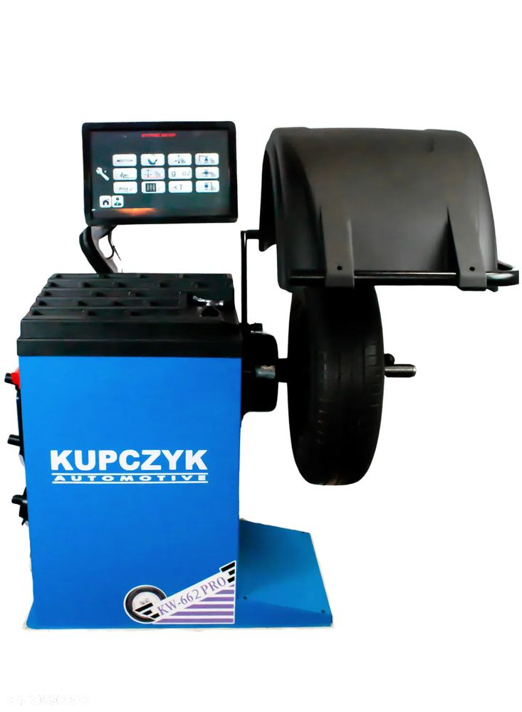 Wulkanizacja Montażownica KM-528 2B Pro Wyważarka KW-662 PRO Ramię - 15