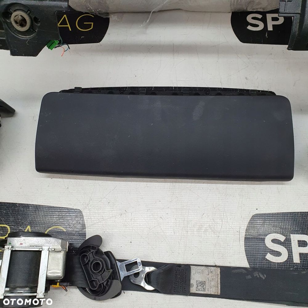 LAND ROVER RANGE ROVER EVOQUE DESKA ROZDZIELCZA KONSOLA KOKPIT PULPIT PODUSZKI AIRBAG AIR BAG PASY KIT SET - 7