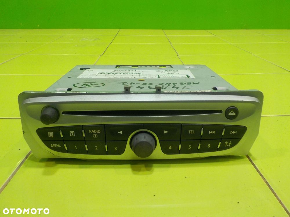 MEGANE III 10r CABRIO 2D radio CD 7649167391 - 4