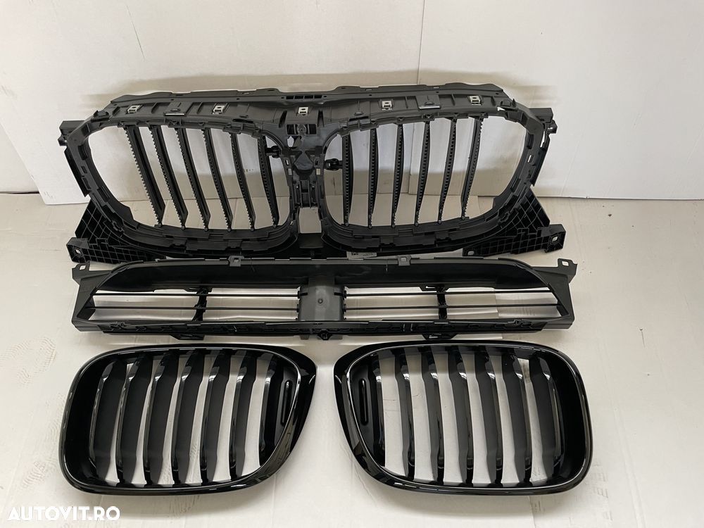 Grila grile bara BMW X3 G01 X4 G02 trager bara capota nari - 1