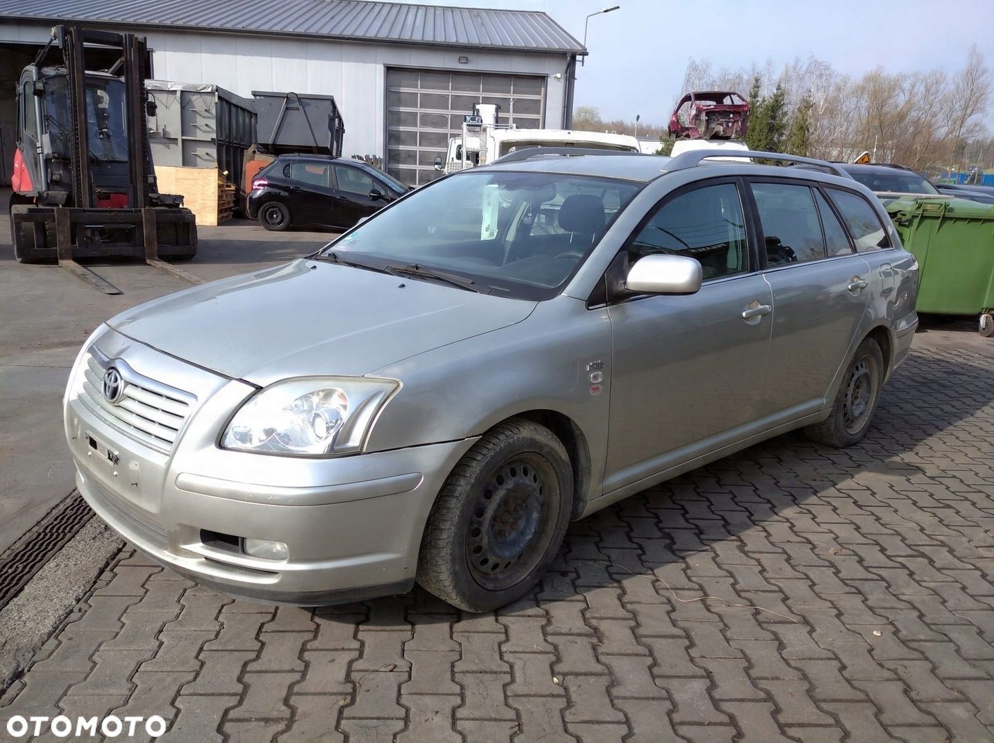 TOYOTA AVENSIS T25 03-06 ZDERZAK PRZÓD MASKA BŁOTNIK LAMPA PAS PRZEDNI 1C0 - 1
