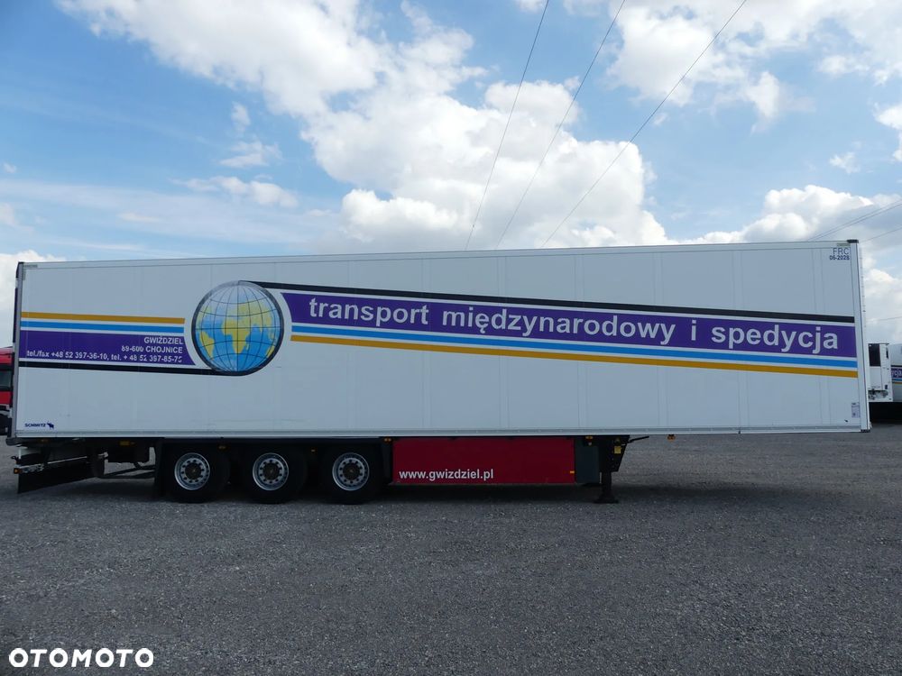 Schmitz Cargobull CHŁODNIA / DOPPELSTOCK / OŚ PODNOSZONA / 5800 MTH / - 9