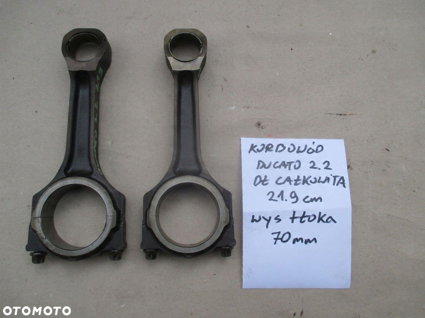 KORBOWÓD DUCATO JUMPER 2.2 EU4 OD TŁOKA 70mm 06- - 1