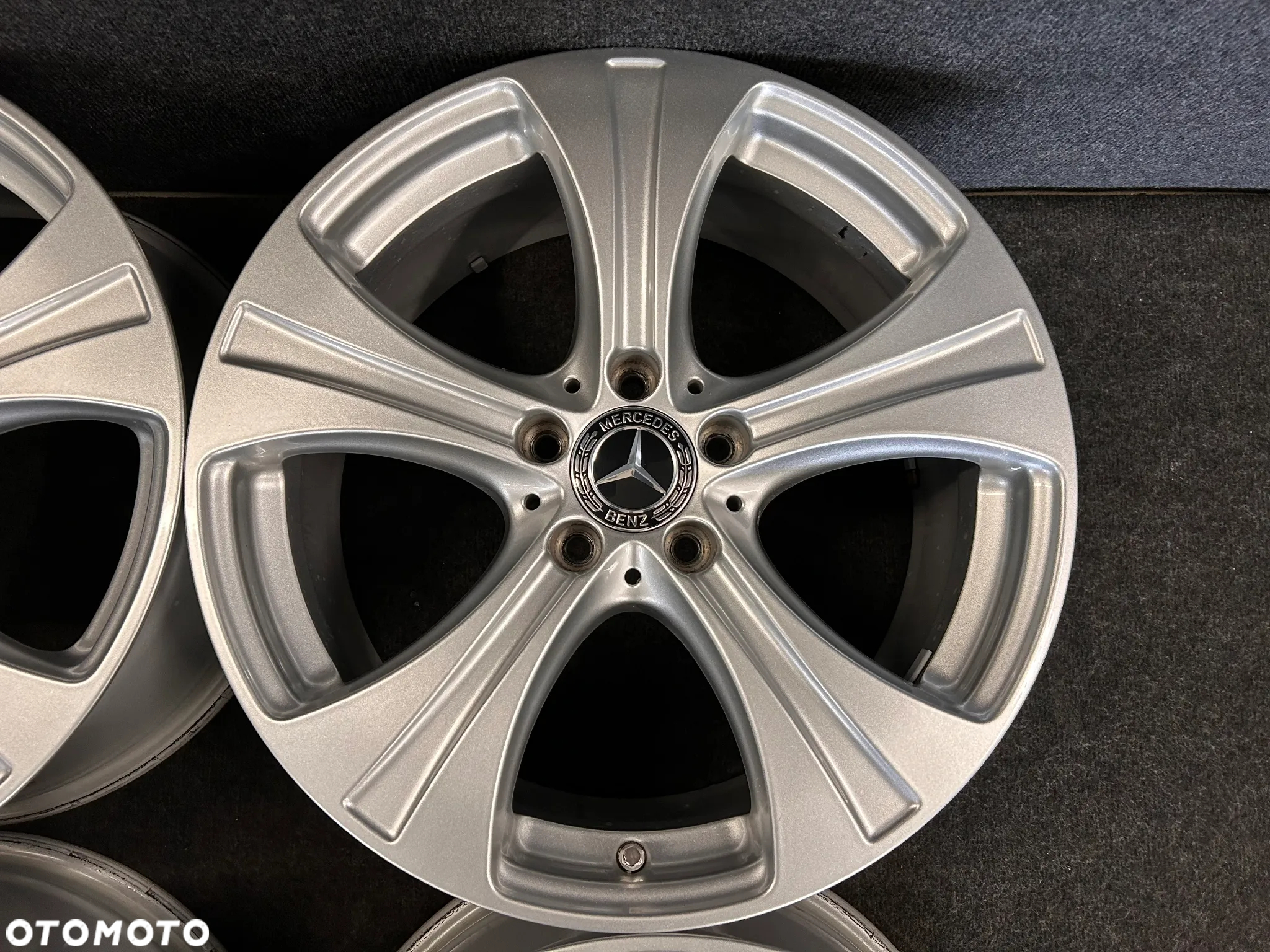 Alufelgi Mercedes GLC X253, GLA, C-Klasa W205, E-Klasa W213, W212 18 cali 5x112 4szt. Ładne z czujnikami! - 7