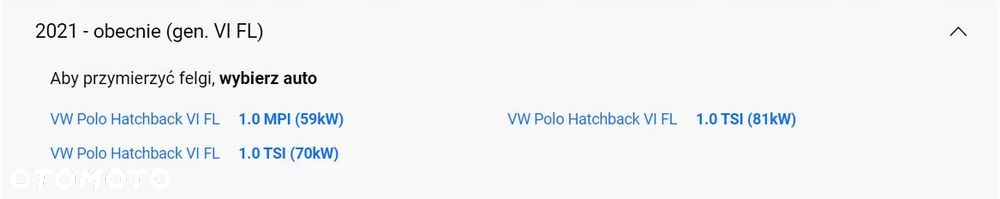 VW Polo 16x6,5/5x100x57,1 ET47 NF42 - 9