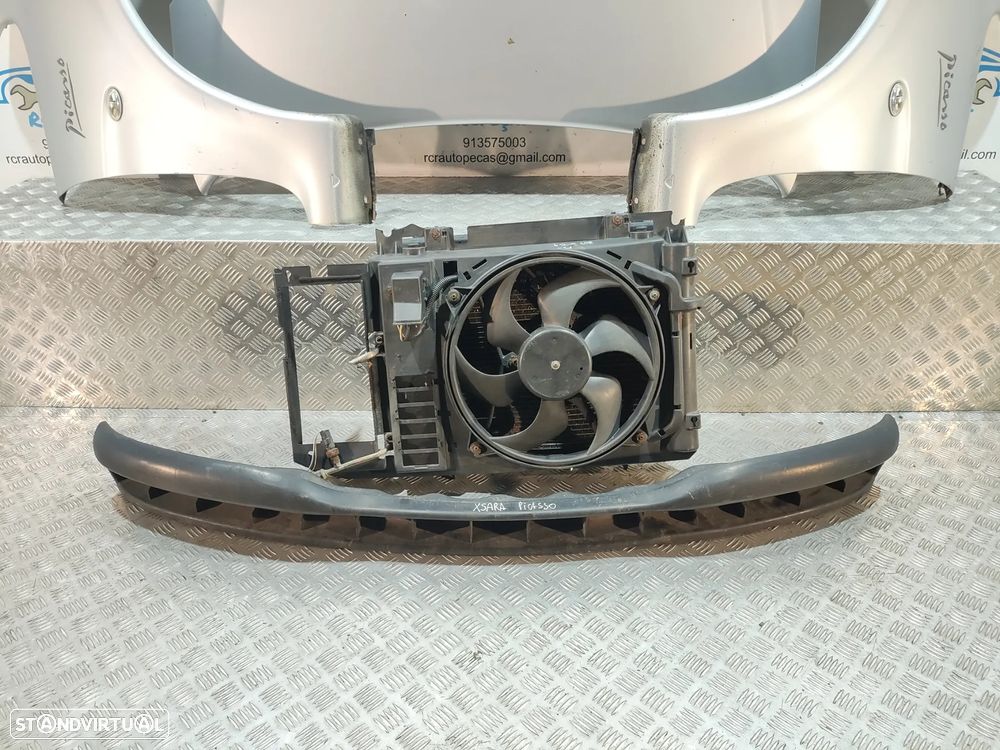 FRENTE COMPLETA CITROEN XSARA PICASSO N68 CAPOT PARACHOQUES GUARDA-LAMAS OTICAS RADIADOR VENTILADOR FRENTE FIBRA REFORÇO - 12