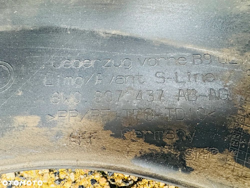 ZDERZAK AUDI A4 B9 8W0 S LINE S4 COMPETITION PRZÓD PRZEDNI - 7