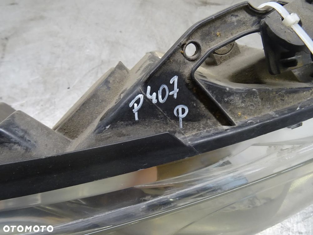 PEUGEOT 407 04-07 REFLEKTOR LAMPA PRAWY PRZÓD PRZEDNIA - 2