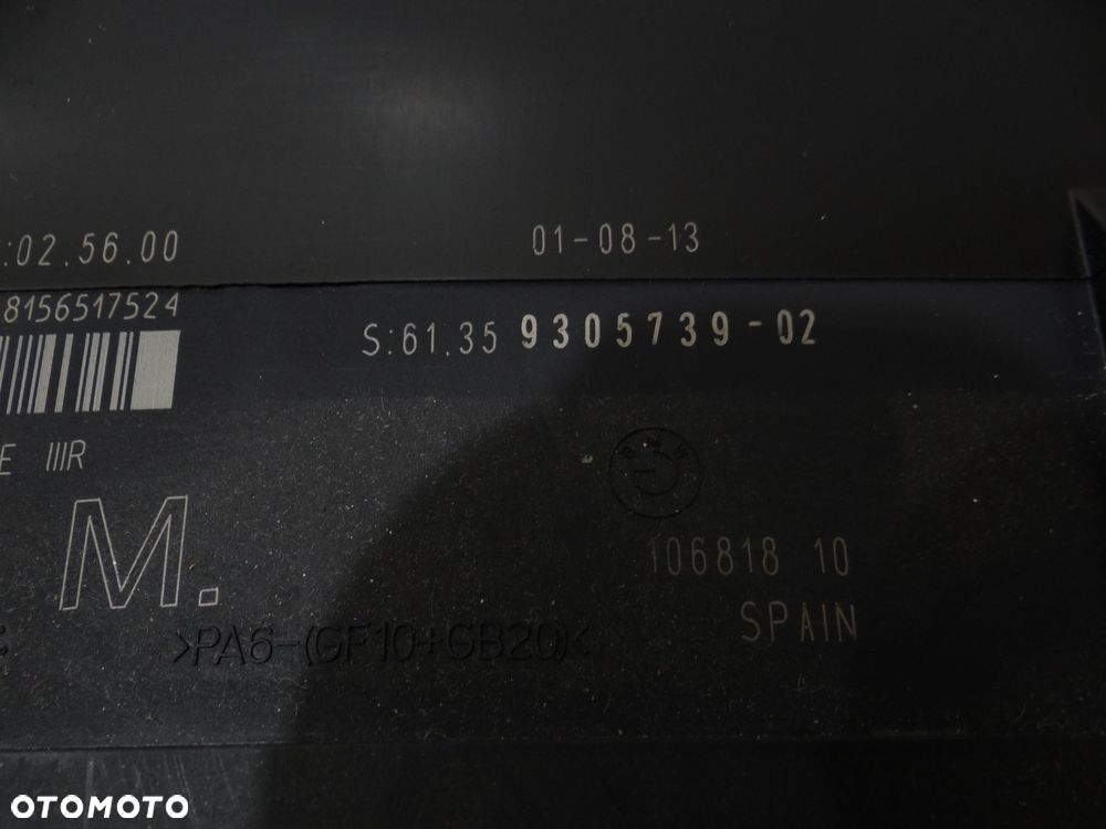 MODUŁ STEROWNIK KOMFORTU BMW X1 E84 9305739 - 2