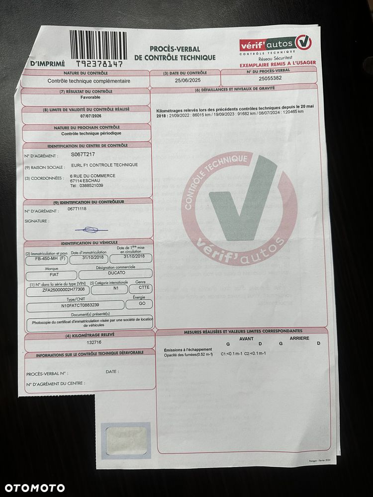 Fiat DUCATO L2H2 2.3 130KM 2018 EURO 6 bez Adblue - 28