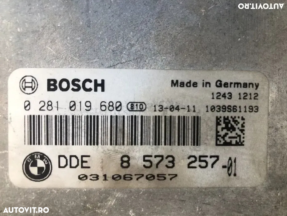 Chit pornire BMW N47N 8573257 cass F 30 seria 3 5 x1 X3 f10 11 22 31 - 2