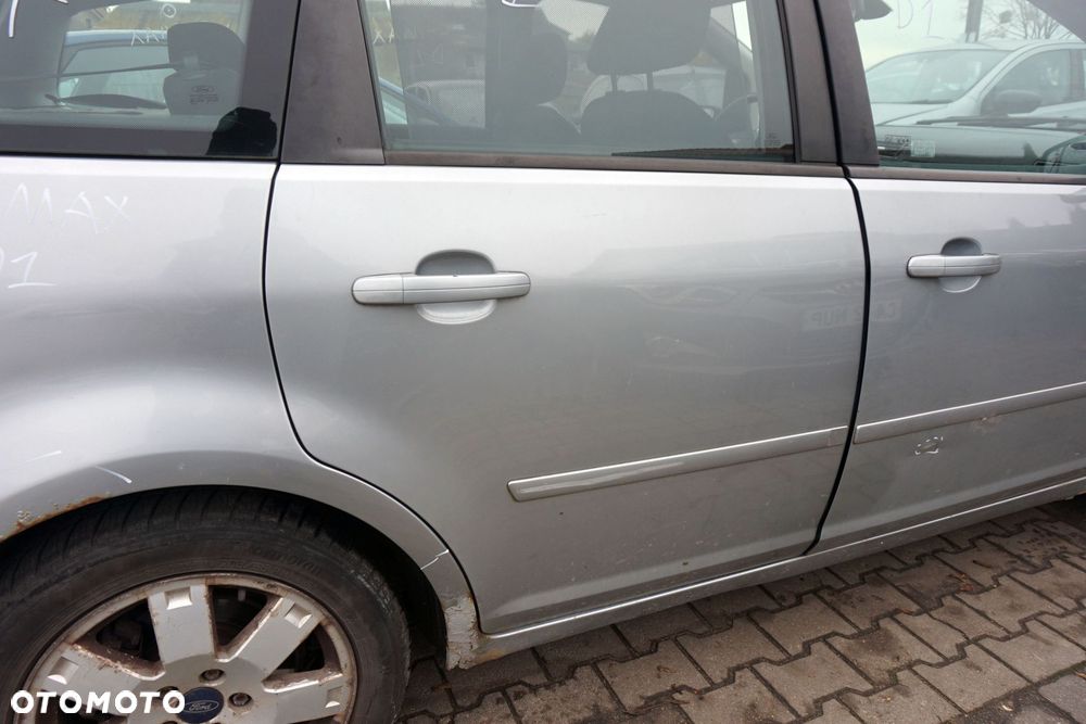 DRZWI TYLNE PRAWE FOCUS C-MAX D1  SZARY FORD 2003-2007 - 2