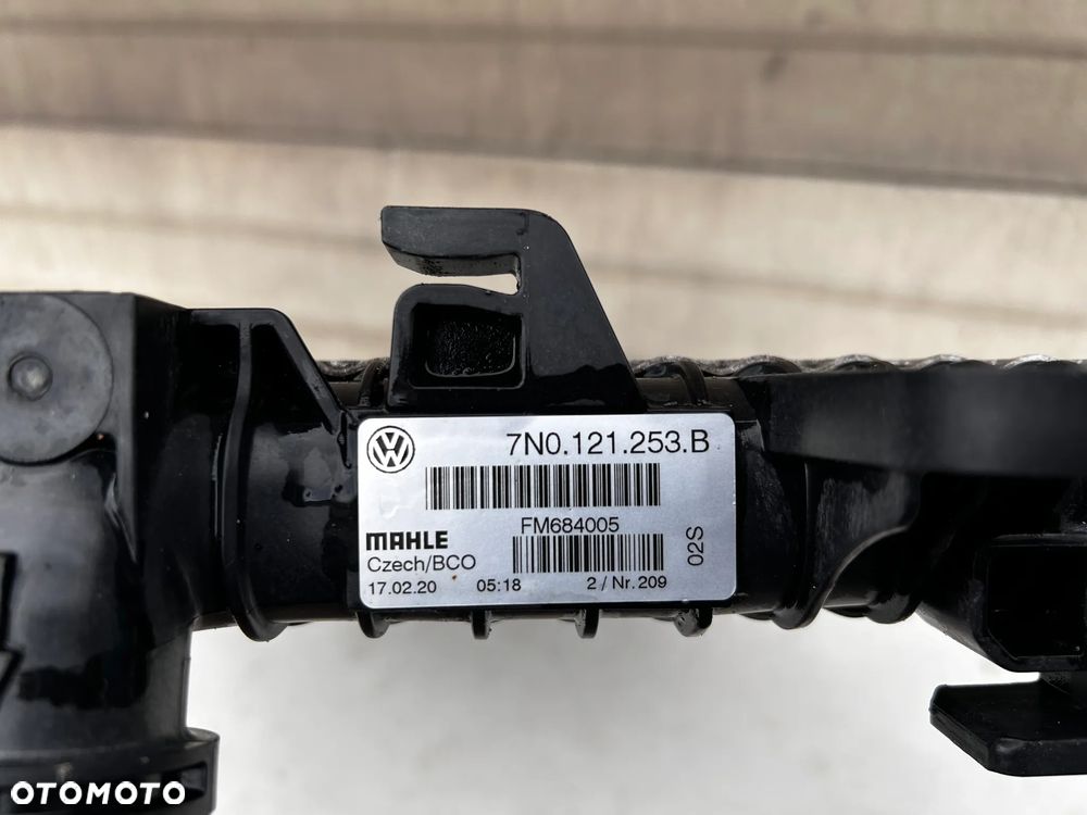 VW SHARAN SEAT ALHAMBRA II 7N0  CHŁODNICA WODY 2.0 TDI 7N0121253B - 3