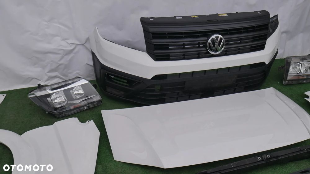 MASKA ZDERZAK GRILL LAMPY BŁOTNIKI PAS PRZEDNI CHODNICE BELKA VW CRAFTER II 2 - 12