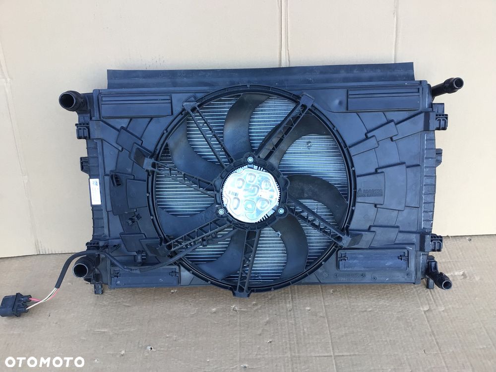 Chłodnica wody wentylator Audi Skoda Seat Volkswagen TDi TSi