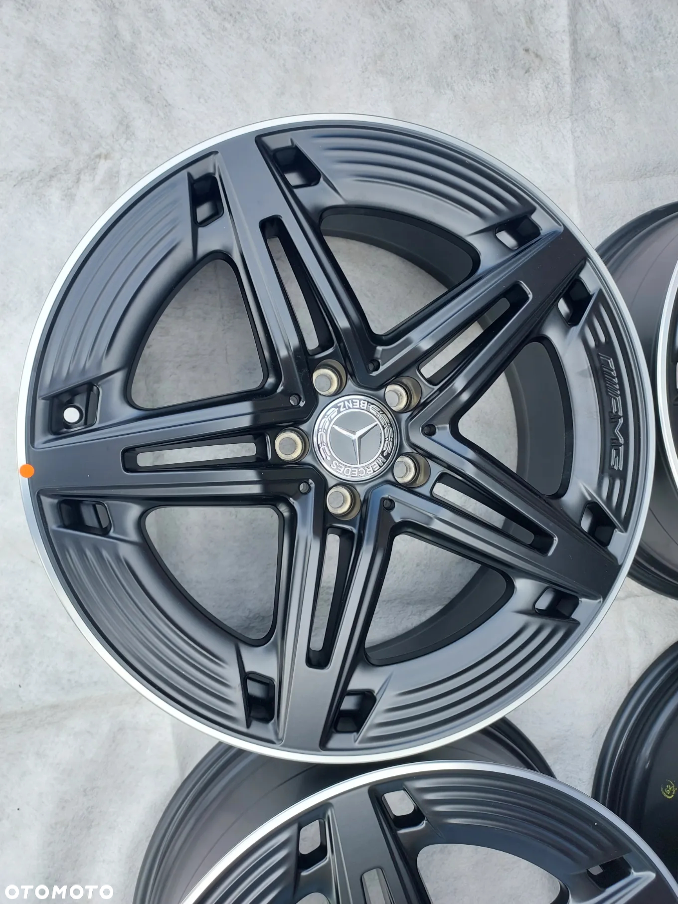 NOWE ORYGINALNE FELGI A35 A45 MERCEDES A KLASA CLA V KLASA VITO 19'' - 4