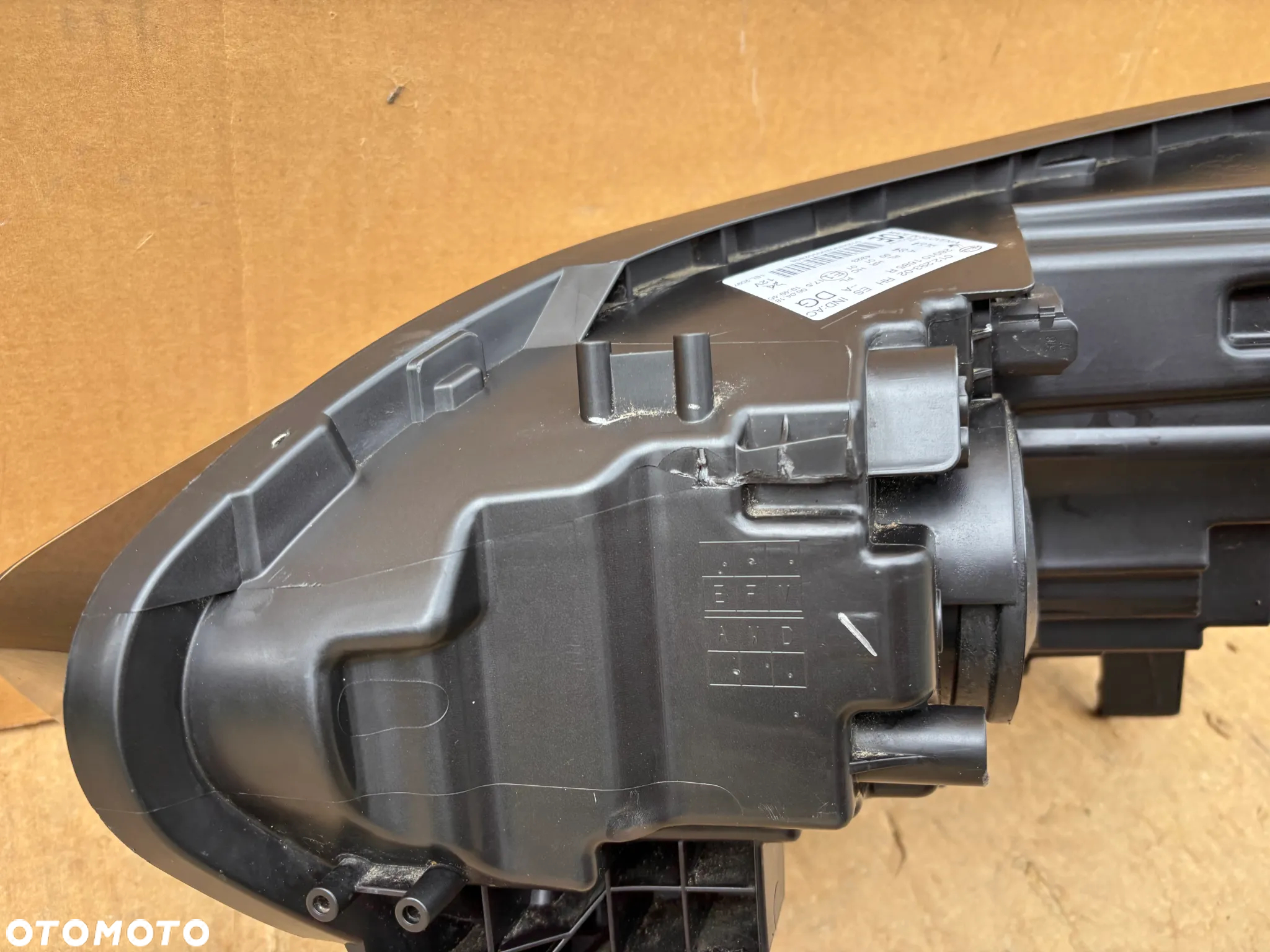 Oryginalna Lampa Przednia Prawa Renault Scenic IV 4 260101685R H7 Led Europejska - 9