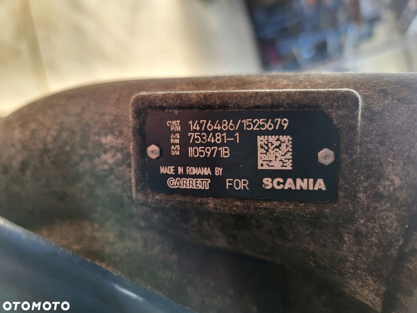 Turbosprężarka Turbina Scania R 1476486 1525679 - 5